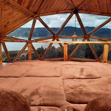 Benigno Mirador Acomodação com café da manhã Guatavita Exterior foto
