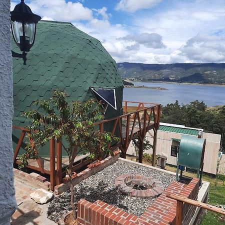 Benigno Mirador Acomodação com café da manhã Guatavita Exterior foto