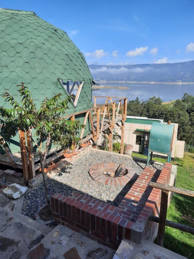 Benigno Mirador Acomodação com café da manhã Guatavita Exterior foto