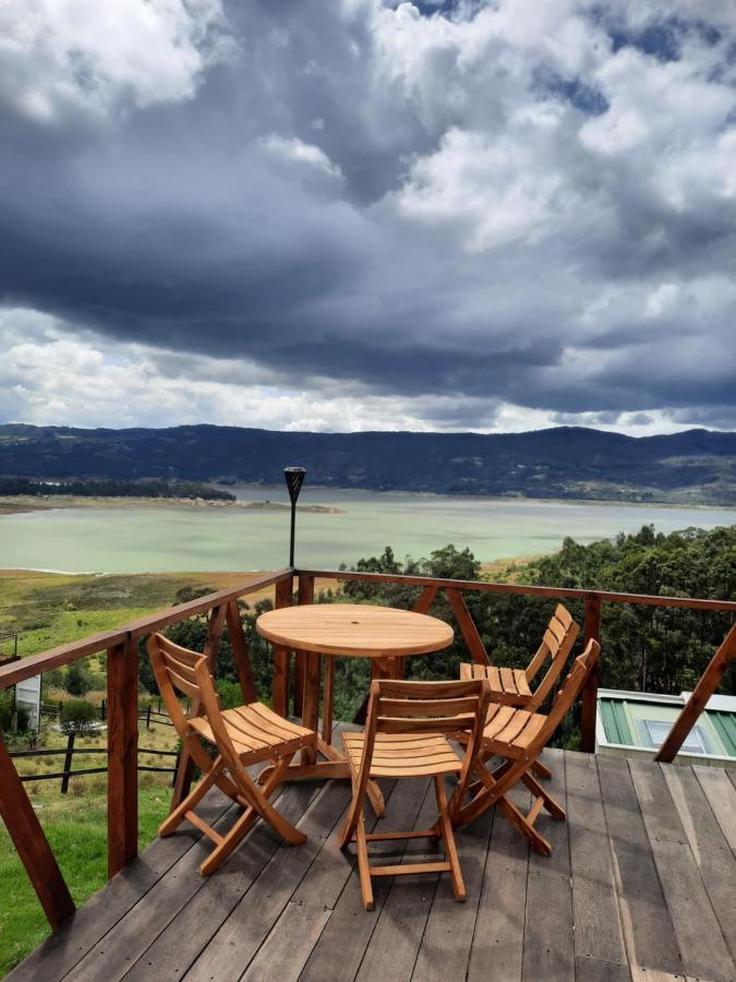Benigno Mirador Acomodação com café da manhã Guatavita Exterior foto