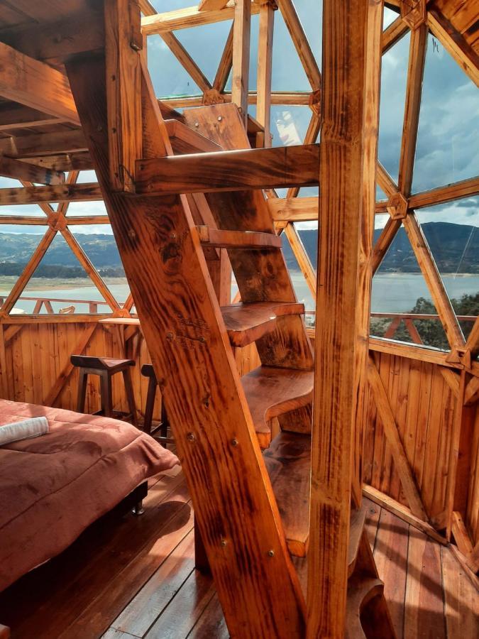 Benigno Mirador Acomodação com café da manhã Guatavita Exterior foto