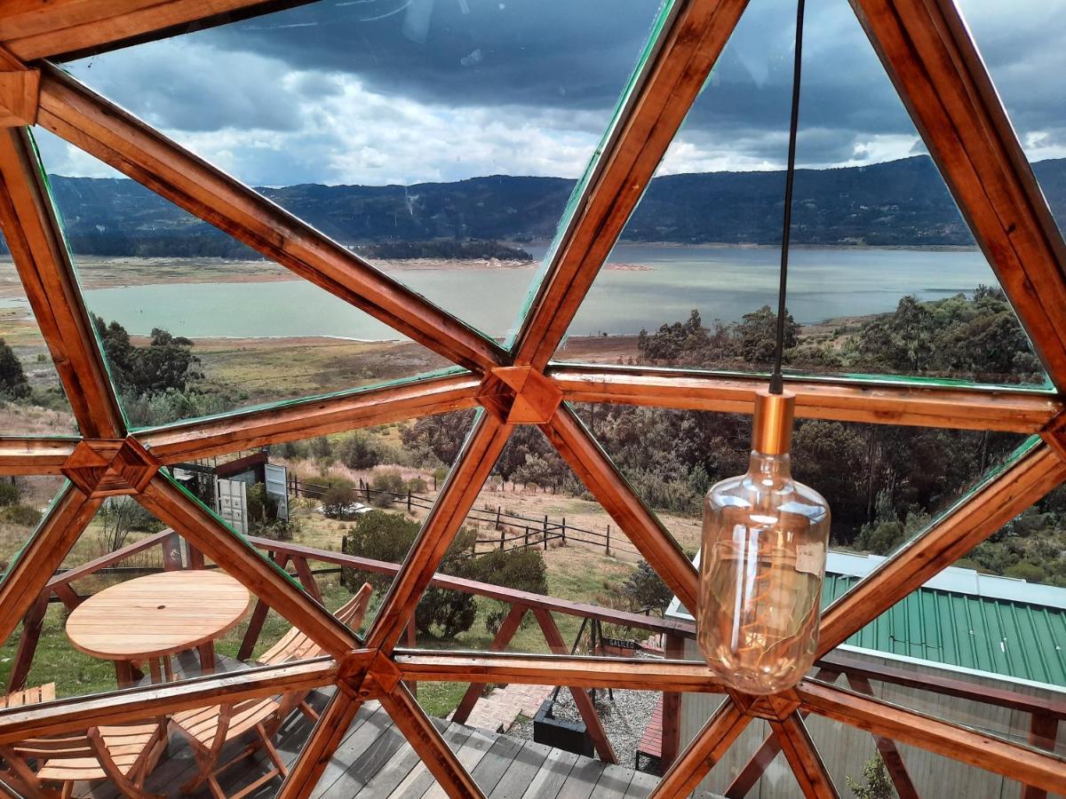 Benigno Mirador Acomodação com café da manhã Guatavita Exterior foto