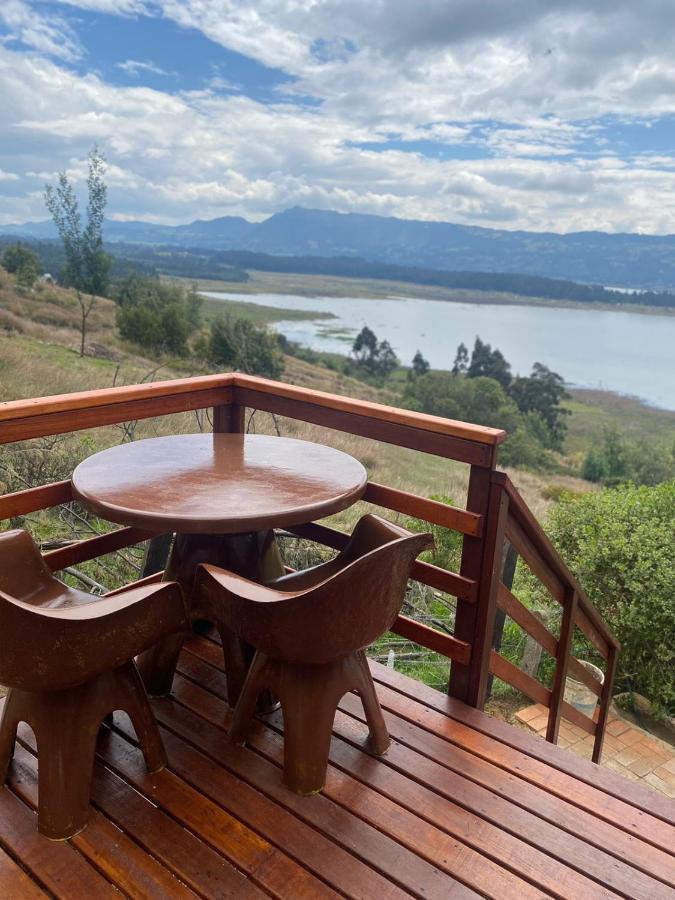 Benigno Mirador Acomodação com café da manhã Guatavita Exterior foto