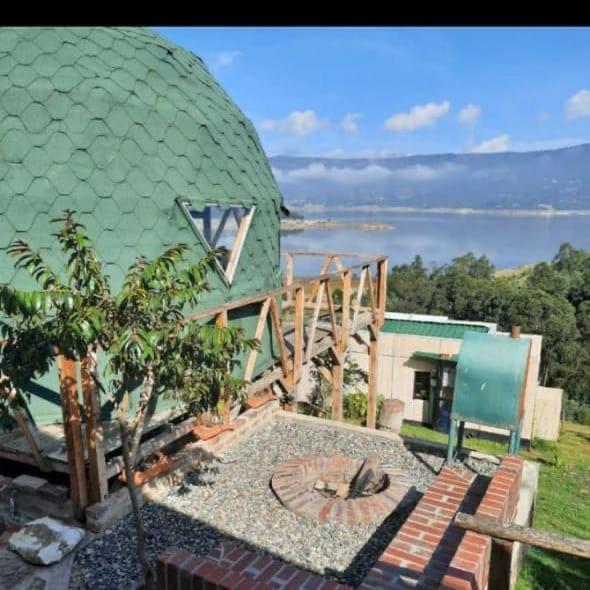 Benigno Mirador Acomodação com café da manhã Guatavita Exterior foto