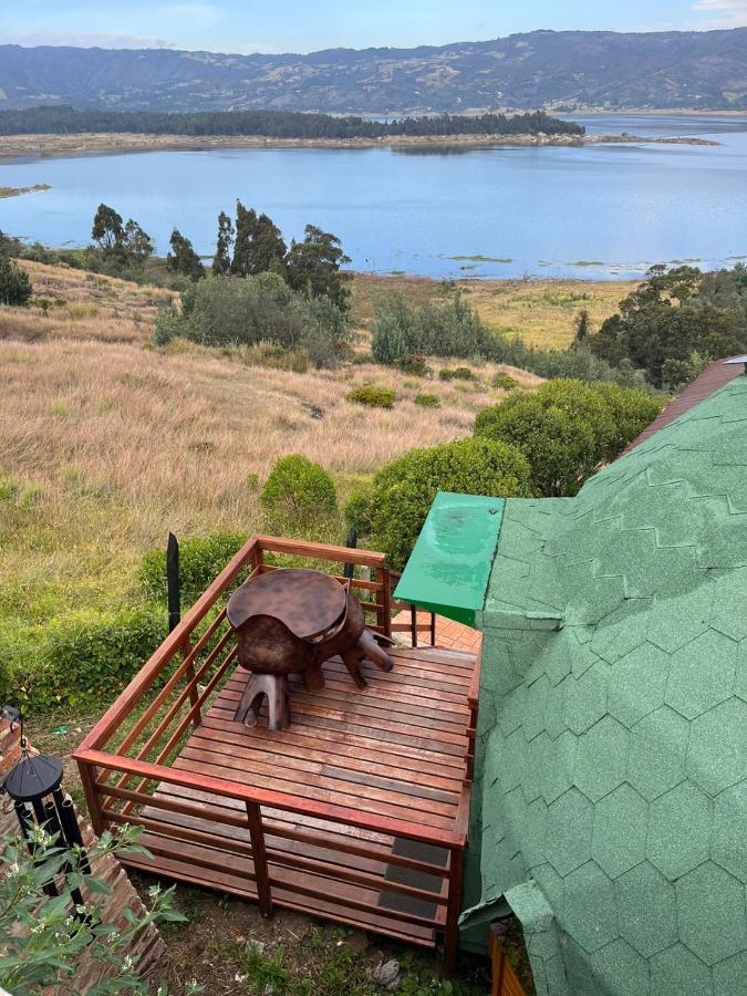 Benigno Mirador Acomodação com café da manhã Guatavita Exterior foto