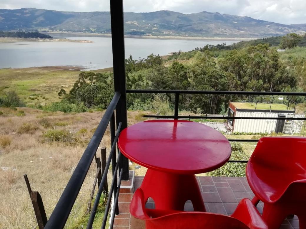 Benigno Mirador Acomodação com café da manhã Guatavita Exterior foto