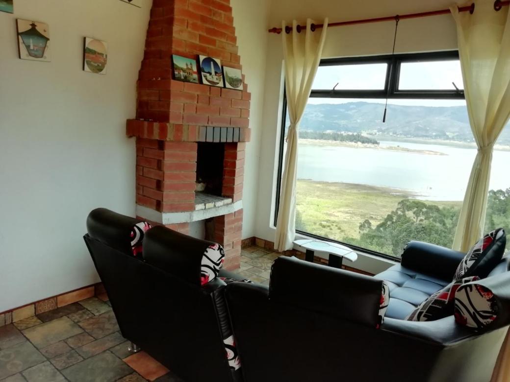 Benigno Mirador Acomodação com café da manhã Guatavita Exterior foto