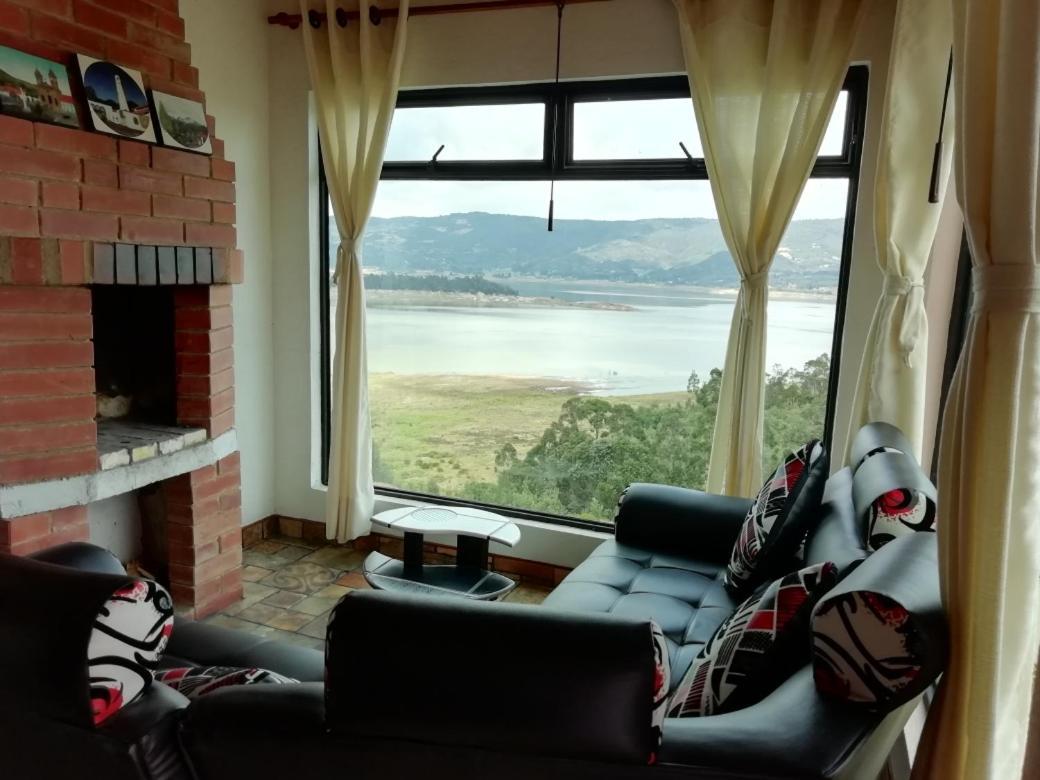 Benigno Mirador Acomodação com café da manhã Guatavita Exterior foto